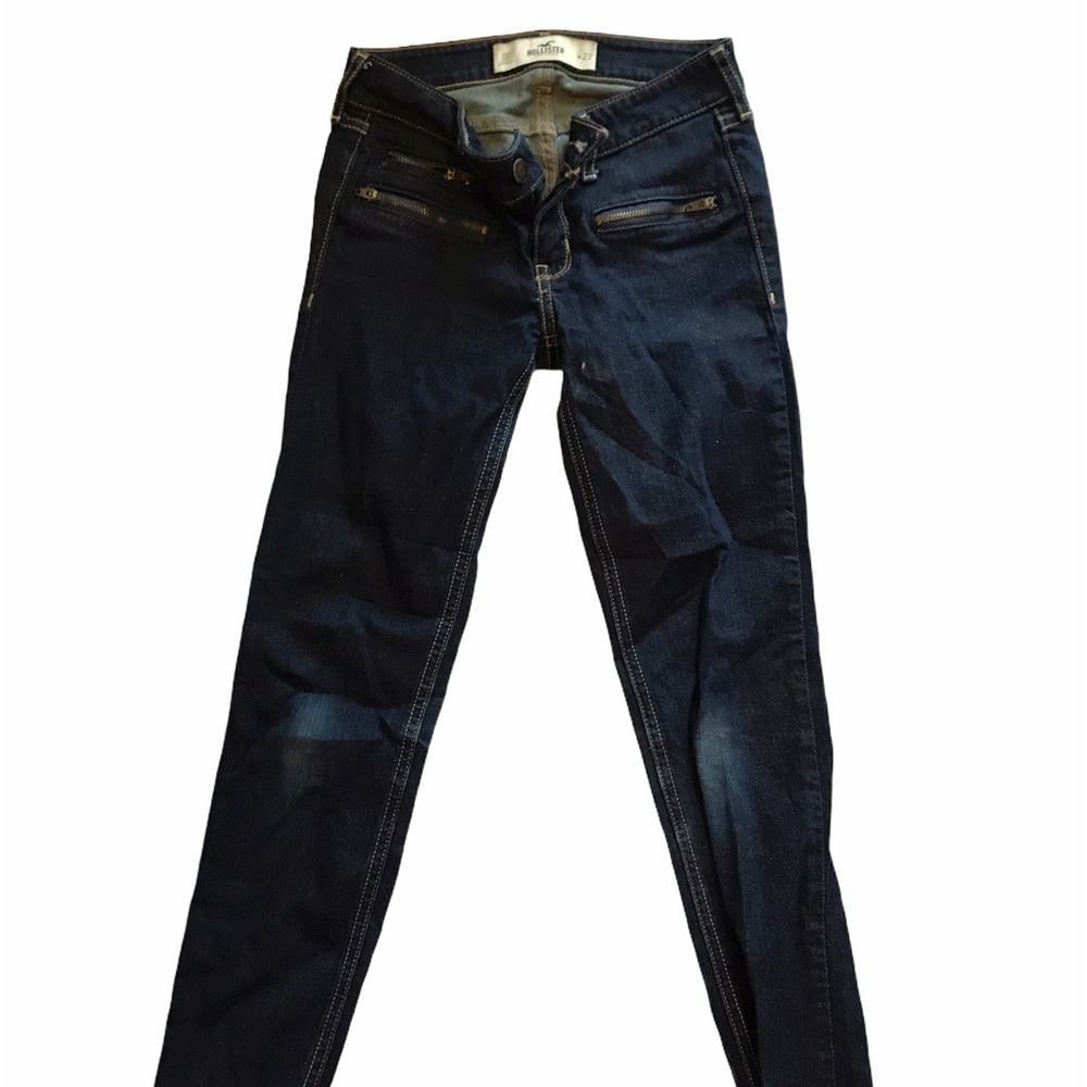 Girls Hollister Dark Blue Jeans